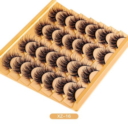 14 Par Lösögonfransar Mink Fransar XZ16 XZ16