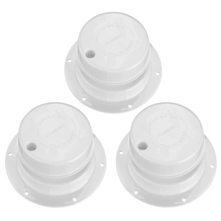 3 kpl Viemäri Kestävä ullakko Vaihto-osa Rv Putkisto Katto Tuuletusaukko Kansi Viemäri