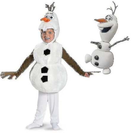 Halloween Frozen Plush Cute Child Olaf Christmas Costume Cartoon Snowman Party Toddler_y
