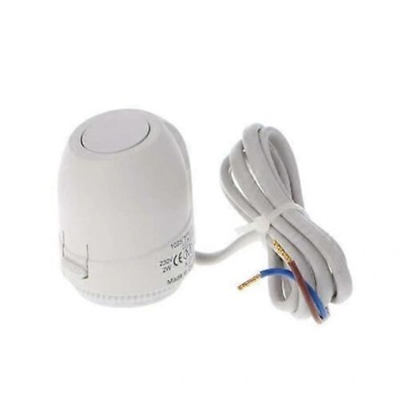2W 230V Elektrisk Termisk Aktuator for Gulvvarmefordeler, Lukket/Åpen