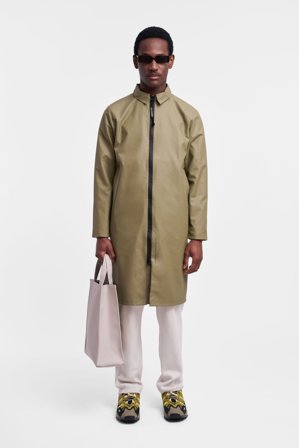Portabello Lightweight Parka Aloe