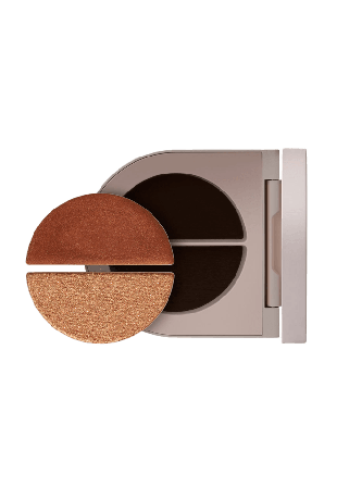 Rose Inc Satin & Shimmer Duet Eyeshadow Ögonskuggor Dam Brun 2,92 g