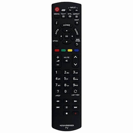 N2QAYB000829 Erstatningsfjernkontroll for Panasonic TV Ergonomisk Kontroller