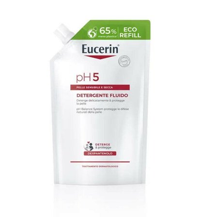Eucerin Ph5 Detergente Viso Corpo Refill bagno e corpo 400ml