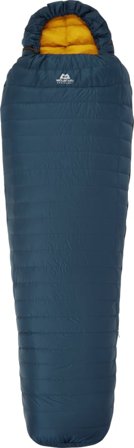 Mountain Equipment Helium Solo - Long down sleeping bags Blue Left Zip