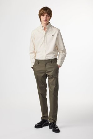 NN.07 Tate 1710 Chino Male Green Cotton Blend