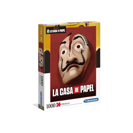Clementoni Pussel La Casa de Papel, 1000 Bitar