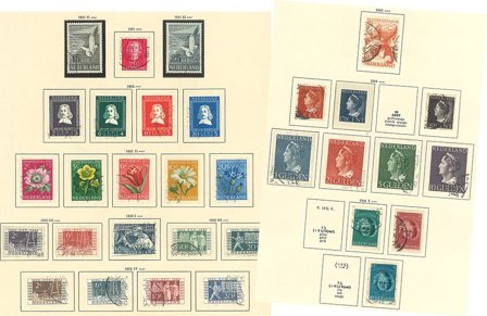 Holland - Samling i Schaubek-album