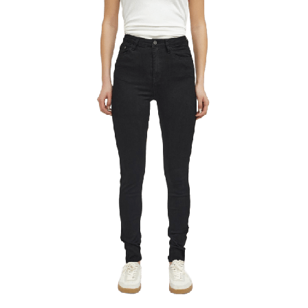 Soft Rebels Srhighwaist Slim Jeans Black Byxor Dam Svart S