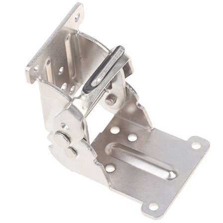 1 stk 0-90-180 graders selv-låsende sammenleggbar hengsel bordben foldin