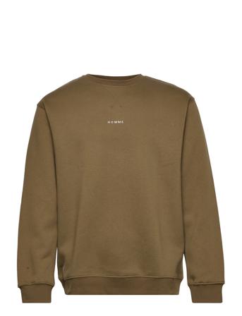 Slhreghankie Sweat Crew Neck Ex Green Selected Homme