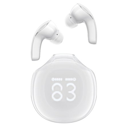 Acefast T9 Bluetooth 5.3 In-Ear Trådlösa Hörlurar - Vit