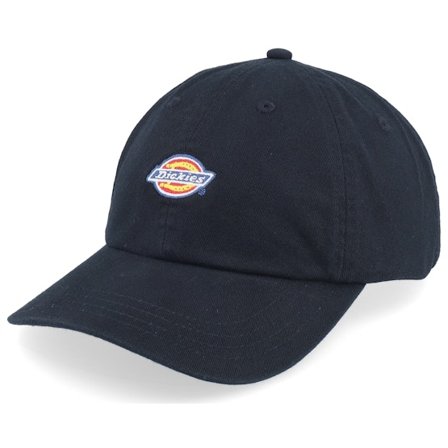 Dickies - Sort unconstructed Kasket - Hardwick Black Adjustable @ Hatstore