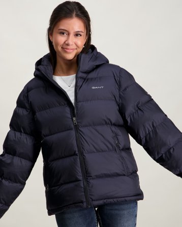 GANT ACTIVE CLOUD JACKET Svart Jakker Jente - Kids Brand Store