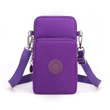 19 cm puhelimen laukut naisille miehille crossbody, matkapuhelimen pussi kuulokeliitännällä, pieni olkalaukku kolikkopussi lompakko lahjat DB Light 