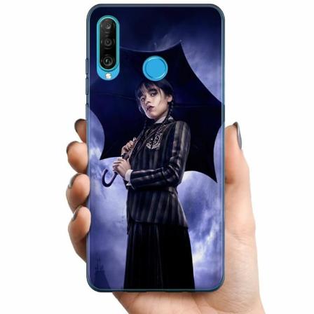 Huawei P30 Lite Tpu Mobilskal Wednesday Addams
