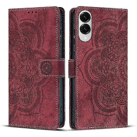 Frostat Läderfodral för Mandala Emed Retro Telefon