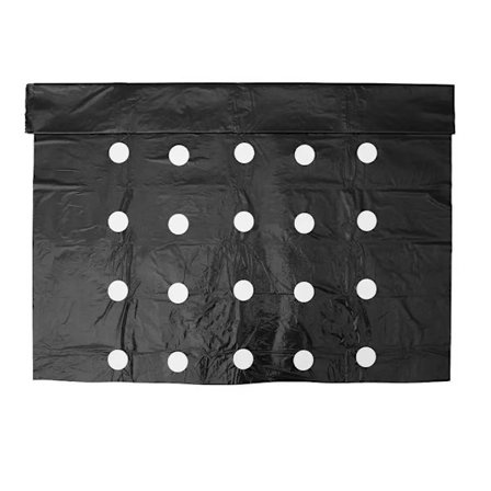 Perforeret Mulch Barriere Landbrugsfilm Stof Landskab Jordark