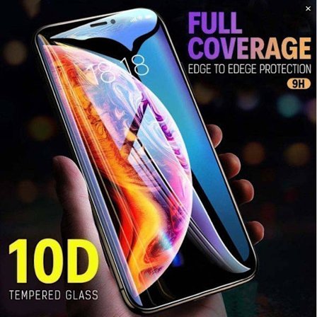New 10D Dust-Proof Full Coverage Tempered Glass iPhone 11 Pro