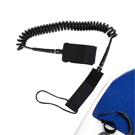 Spiralband för bräda, spiralformade paddleboard-koppel 5mm 7mm benrem för longboard surfbrädor stand-up paddleboards