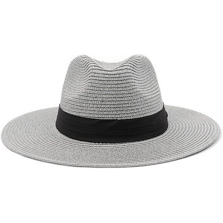 XXL Halm Panamahatt for Store Hoder - Stor Sommerstrand Solhatt med Bred Bremm og UV-Beskyttelse