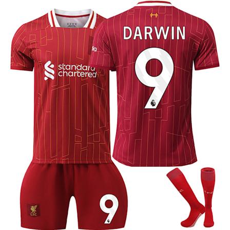 2425 Liverpool Jersey No. 11 Salah 9 Firmino 66 Alexander-Arnold ja muita aikuisille ja lapsille tarkoitettuja jalkapallopaitoja No.9 DARWIN