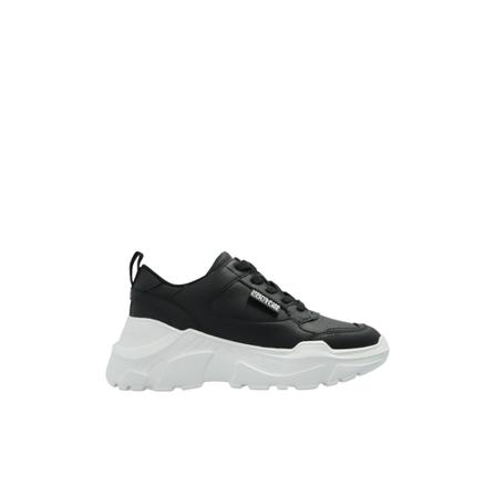 Versace Jeans Couture Sneakers with logo , Zwart , Dames , Maat: 39 EU
