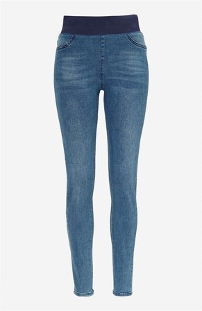 Freequent - Stretchy jeggings Shantal i blå for damer i størrelse S (38) - Cellbes