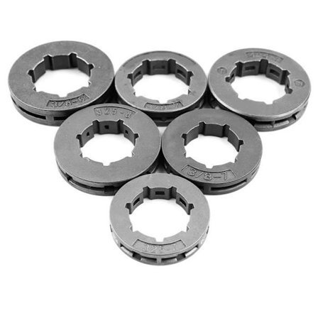 Osa hammaspyörän vanne 3/8" .325" .404"-7T/8T Kit, joka on yhteensopiva Husqvarna Stihl 2-tahti moottorisahojen kanssa Vaihda osat Oregon