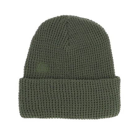 Vans - Grön cuff Beanie - Mte Olmstead Waffle Beanie Pine Forest Cuff @ Hatstore