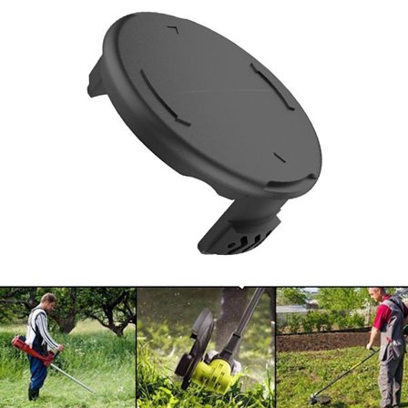 4 stk. Trimmerspole dæksel til BOSCH ART 23 26 SL Strimmer