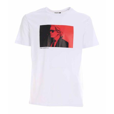 Karl Lagerfeld T-shirt vit, Herr, Herr, Storlek: S