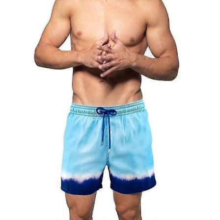 Herre Badeshorts, Hurtigtørrende 5 Tommer Indersøm Strandshorts