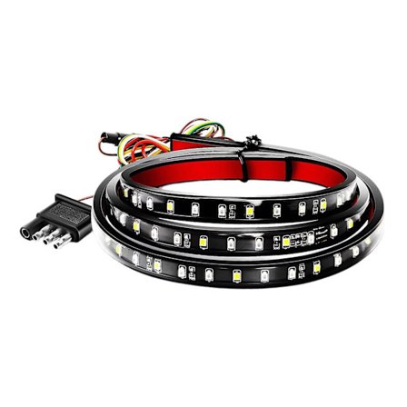 LED Baklysbjelke Rød Hvit Ryggelys for Lastebil Tilhenger Båt