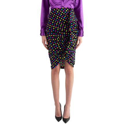 Doris S Midi Skirts Sort, Dame