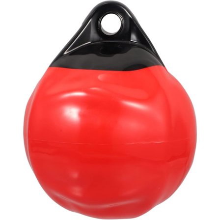 Båt bøye ball rund ball ankerbøye barn oppblåsbar fortøyningsbøye med nåler og pumpe for småbåt yacht flåter