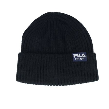 Fila - Svart cuff Beanie - Butte Fisherman Beanie With Flag Logo Black Cuff @ Hatstore