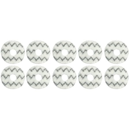 10 st Twisted Mop Cloth Ersättningstillbehör för X1 Omni Turbo Robotdammsugare