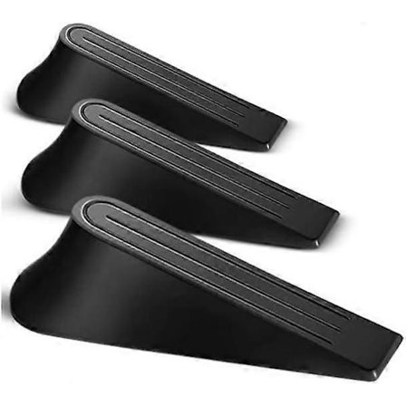 3-pack Gummidörrstopp, Dörrstopp, Dörrkil för flera underlag, Dörrspärr, Lämpliga dörrstoppar för alla typer av golv
