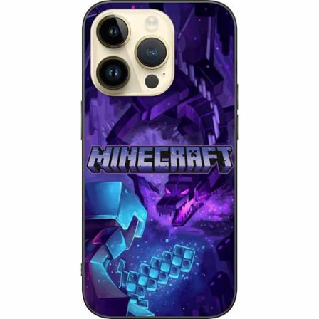 Apple Iphone 14 Pro Svart Skal Minecraft