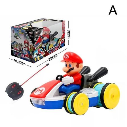 Kmoist Nintendo Super Mario Kart RC Bil Anti-Gravity 1:18 Racing rød one size (FMY)