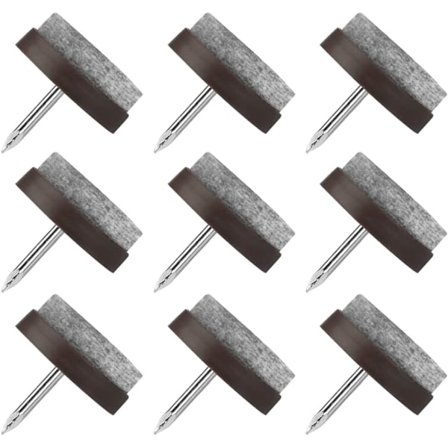 80 st. plastfiltklossar för möbler, bord, stolar och skåp