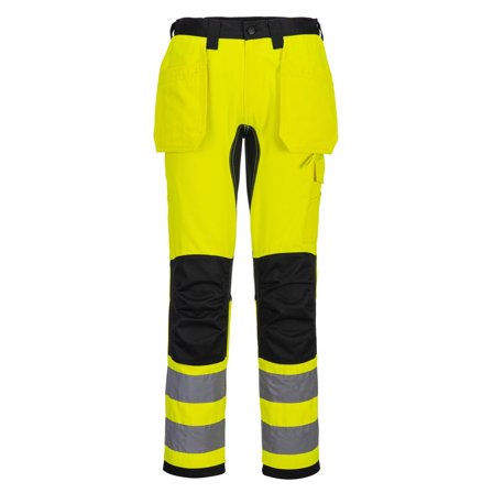 PORTWEST Varselbyxa CD889 Eco Hi-vis kl 2 c46 - Lyreco - Arbetskläder - Arbetsbyxor och shorts - Varselbyxor