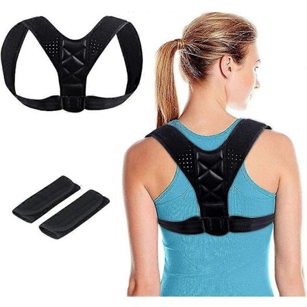Justerbar hållningskorrigerare för axlar ce Sports Ryggstöd Nyckelben Axel
