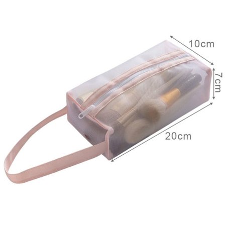 Kosmetisk taske Makeup opbevaringstaske PINK M