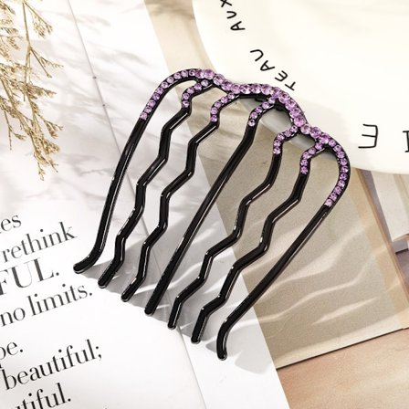 3 st U-formad hårkamplatta Sjutands hårklämma D D