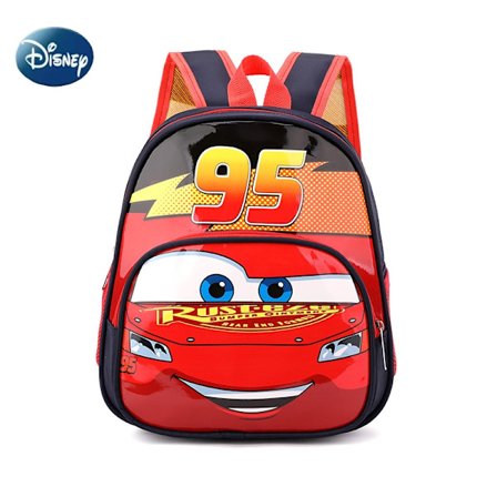 Disney Cars Lightning McQueen 3D mini koululaukku lapsille sarjakuva Stereoskooppinen koululaukku muoti Kawaii koululaukku lapsille