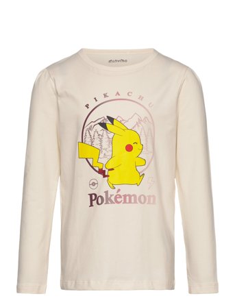 Minymo T-Shirt Ls - Cream - 128