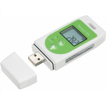 USB-dataloggertermometer - Genanvendelig temperaturregistrering (32,