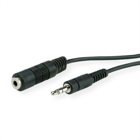 ROLINE 3.5Mm Extension Cable, M/F 3 M
